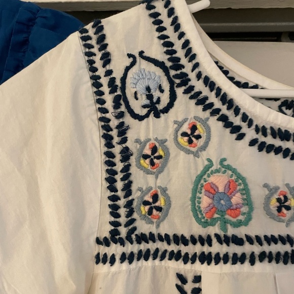 Embroidered White Dress - Picture 2 of 6